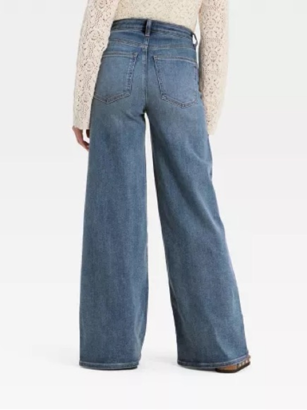 Universal Thread High Rise Wide Leg Jeans Size 8R - Picture 2 of 3